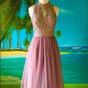 Cocktail long dress size Small (3)